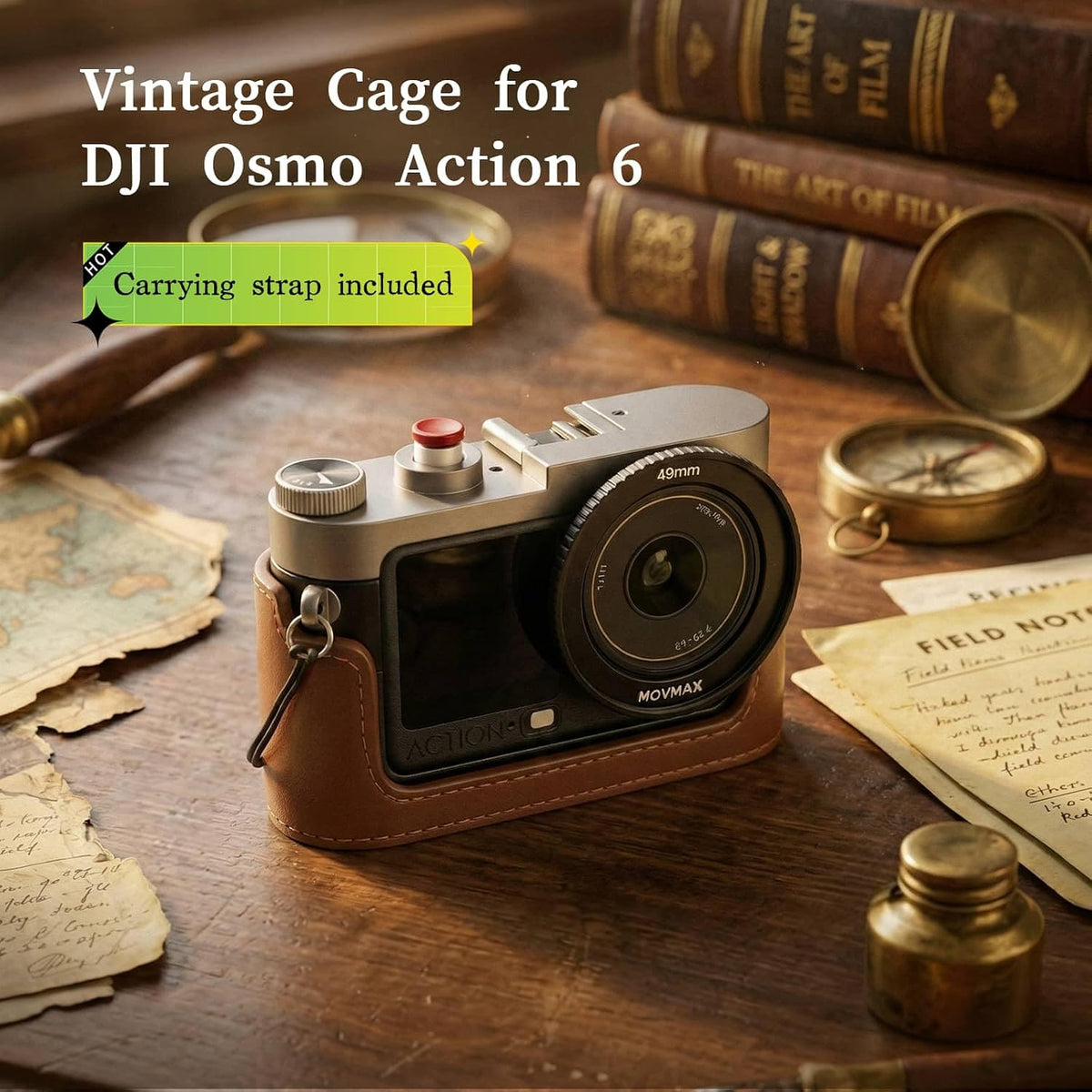 Vintage Cage for DJI Osmo Action 6