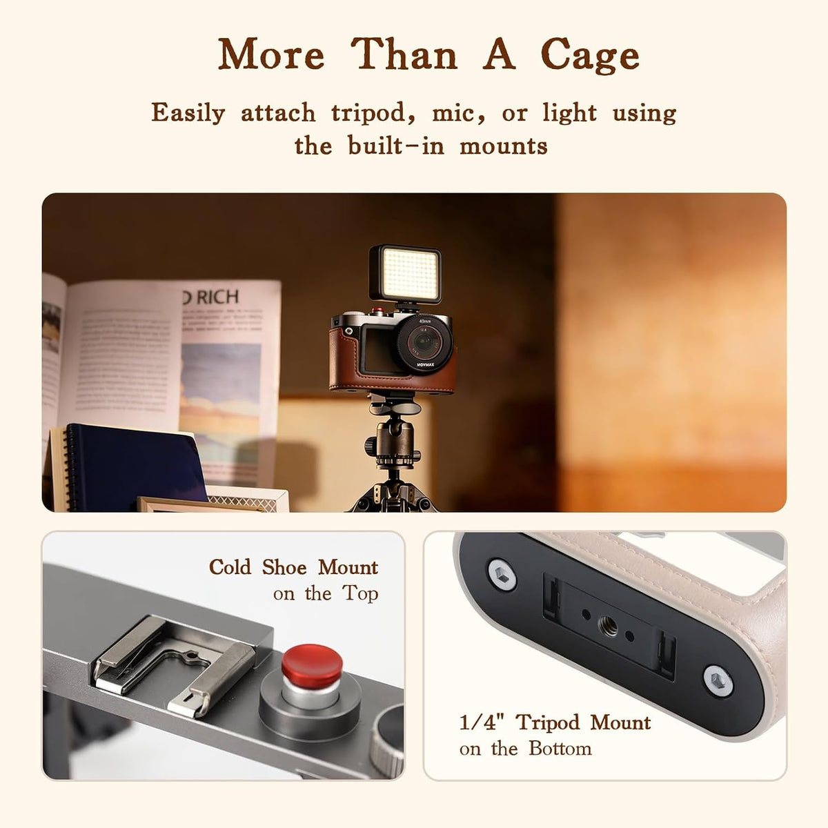 Vintage Cage for DJl Osmo Action 5 Pro