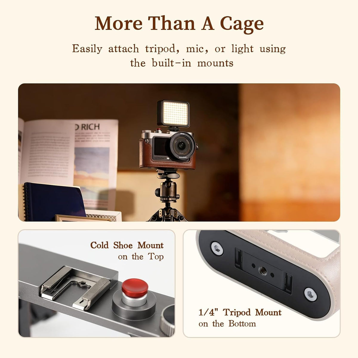Vintage Cage for DJI Osmo Action 6