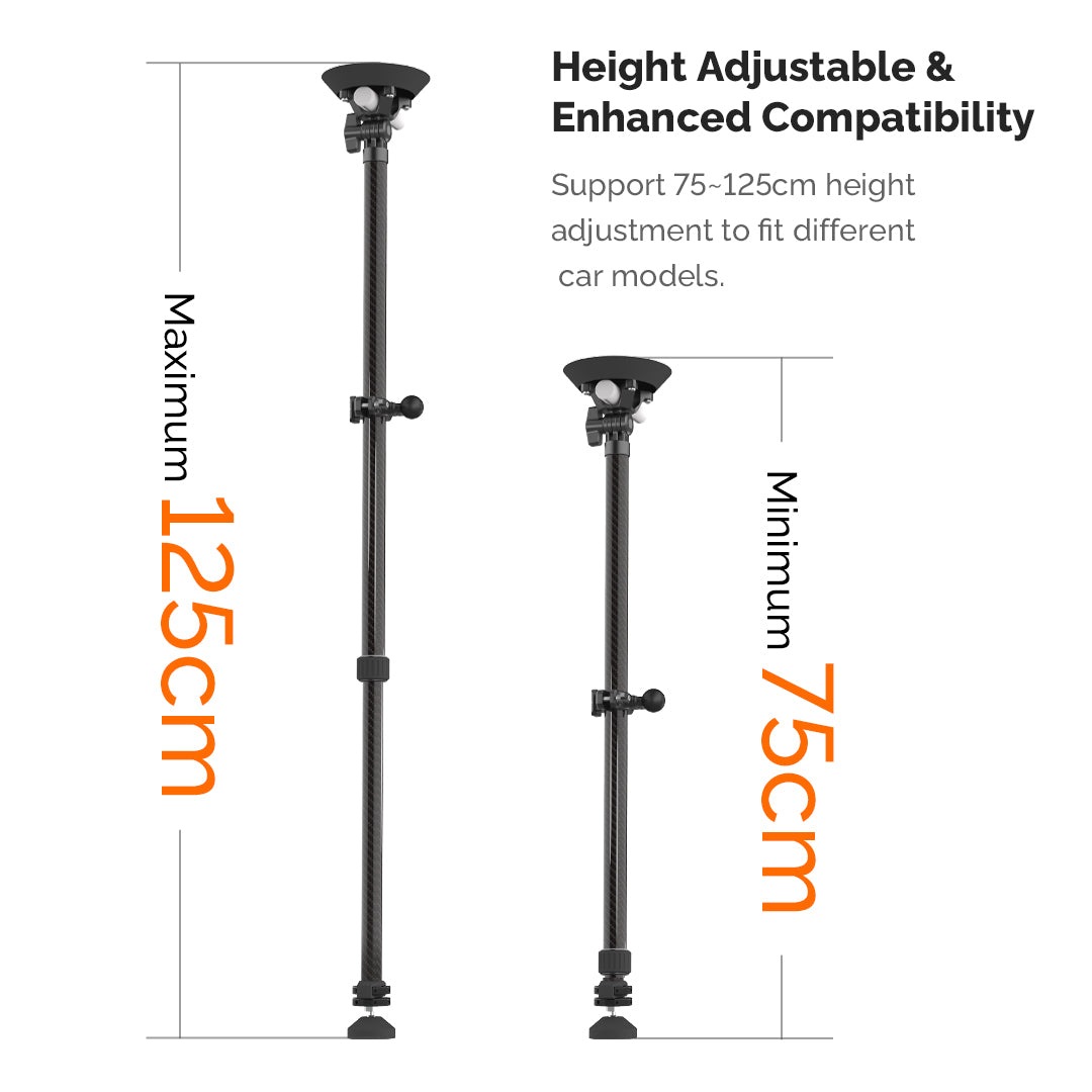 Adjustable Telescopic Rod (75-125cm/2.5ft-4ft)