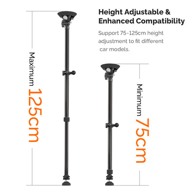 Adjustable Telescopic Rod (75-125cm/2.5ft-4ft)