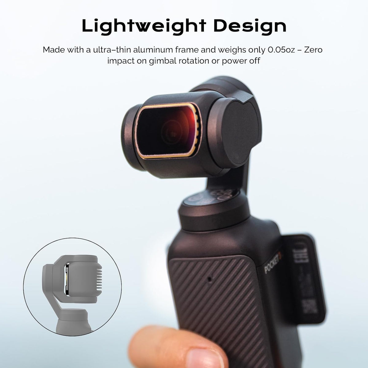 ND 16/64/256/CPL Filter Set For DJI Pocket 3