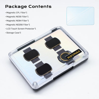 ND 16/64/256/CPL Filter Set For DJI Pocket 3