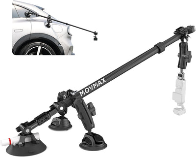 Adjustable Telescopic Rod for Car Mounting (86-136cm/2.8ft-4.4ft)