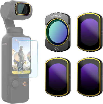 ND 16/64/256/CPL Filter Set For DJI Pocket 3