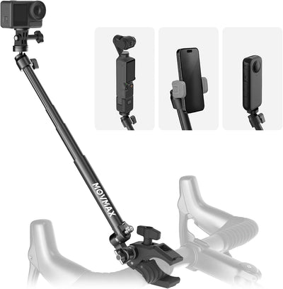 Adjustable Selfie Stick Kit Elite (Flat Tube)