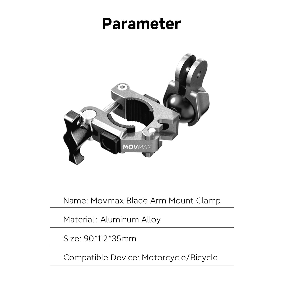 Blade Arm Mount Clamp