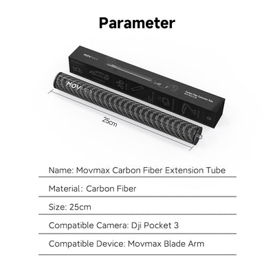 Carbon Fiber Extension Tube