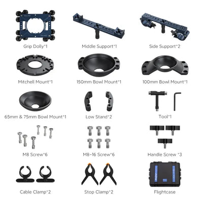 Grip Dolly Pro Kit With Flightcase