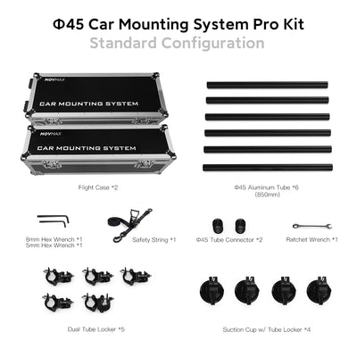 45mm Car Mounting System Pro Kit